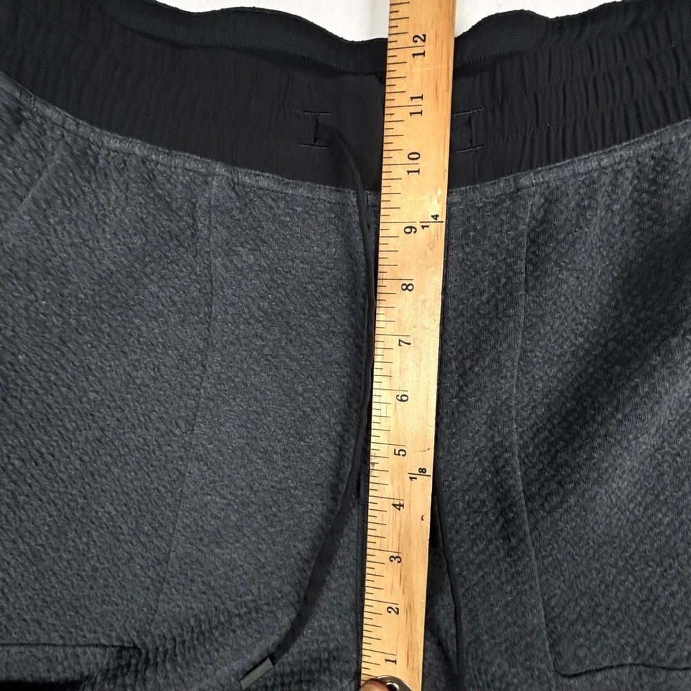 Lululemon At Ease Jogger Grey Textured Double Knit Sweatpants Mens XXL EUC